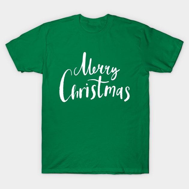 Merry Christmas green T-Shirt by PallKris